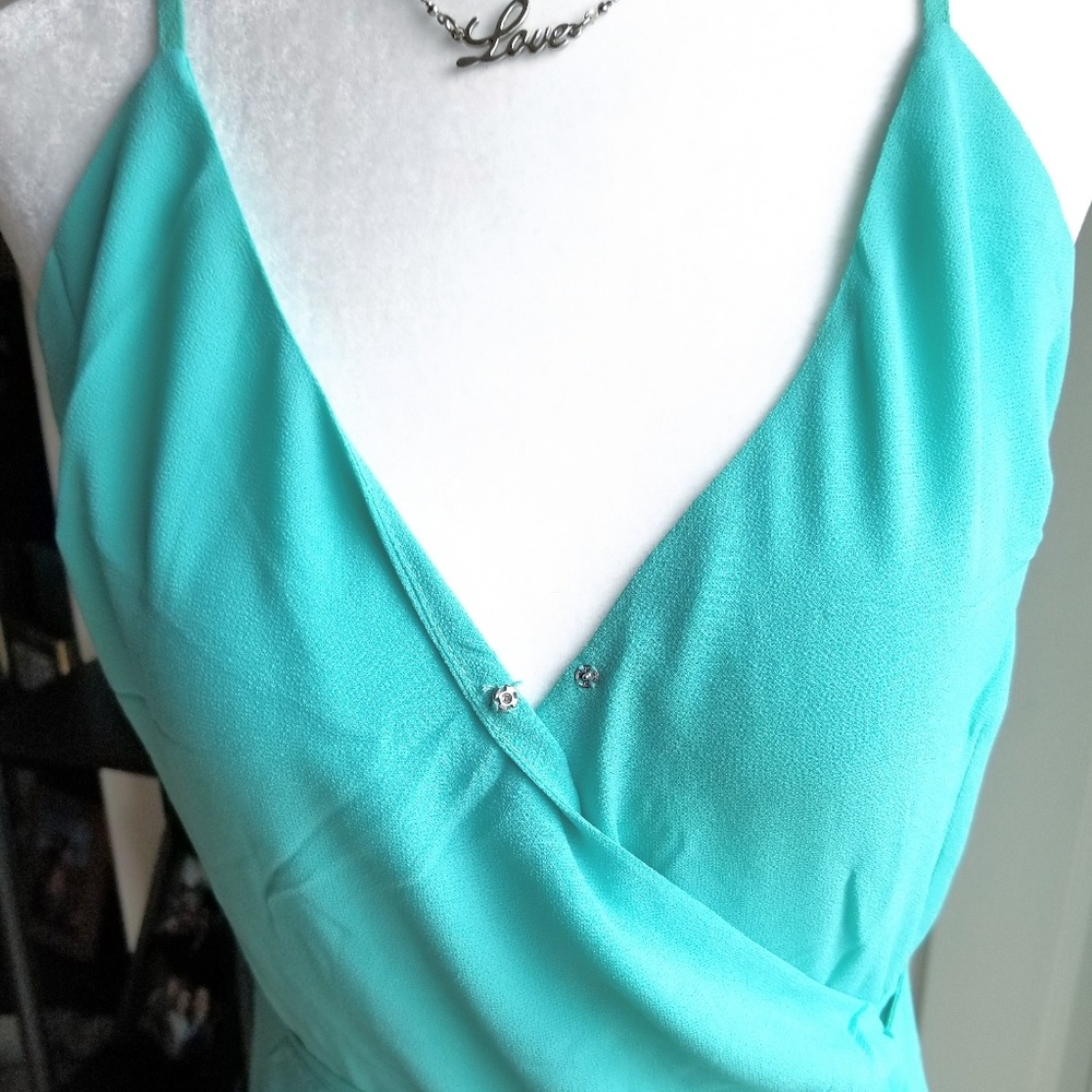 ⭐️SALE⭐️ Mint Wrap Dress - Picture 7 of 8